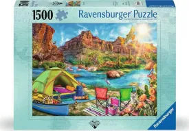 1500pc Puzzle - Canyon Camping