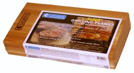 Alder Grilling Planks- 8 Pack of Flavored Barbecue Grilling Planks for Outdoor Use