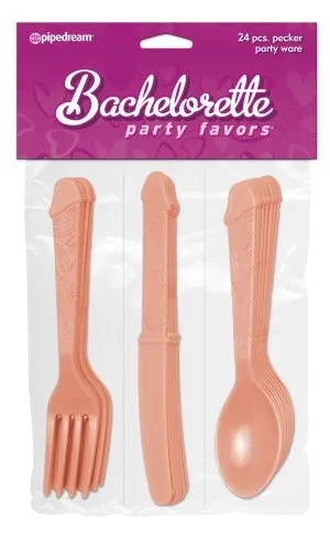 Bachelorette Party Pecker Party Ware 24pc