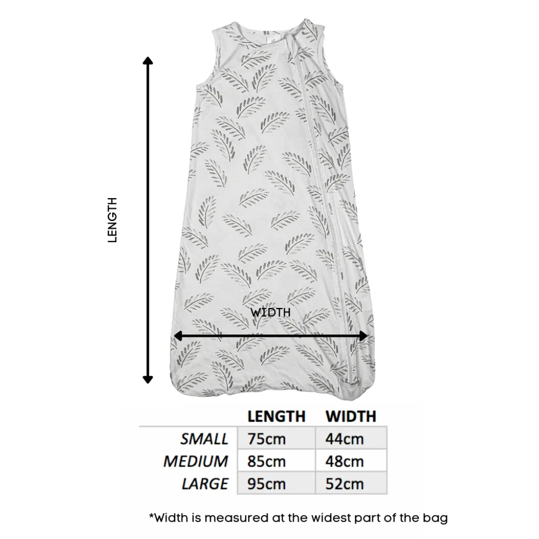 Bamboo Summer Sleeping Bag 0.4 TOG (Pretty Peony)