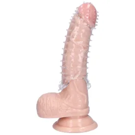 Clear Studded Penis Sleeve Sex Enhancer For Couples