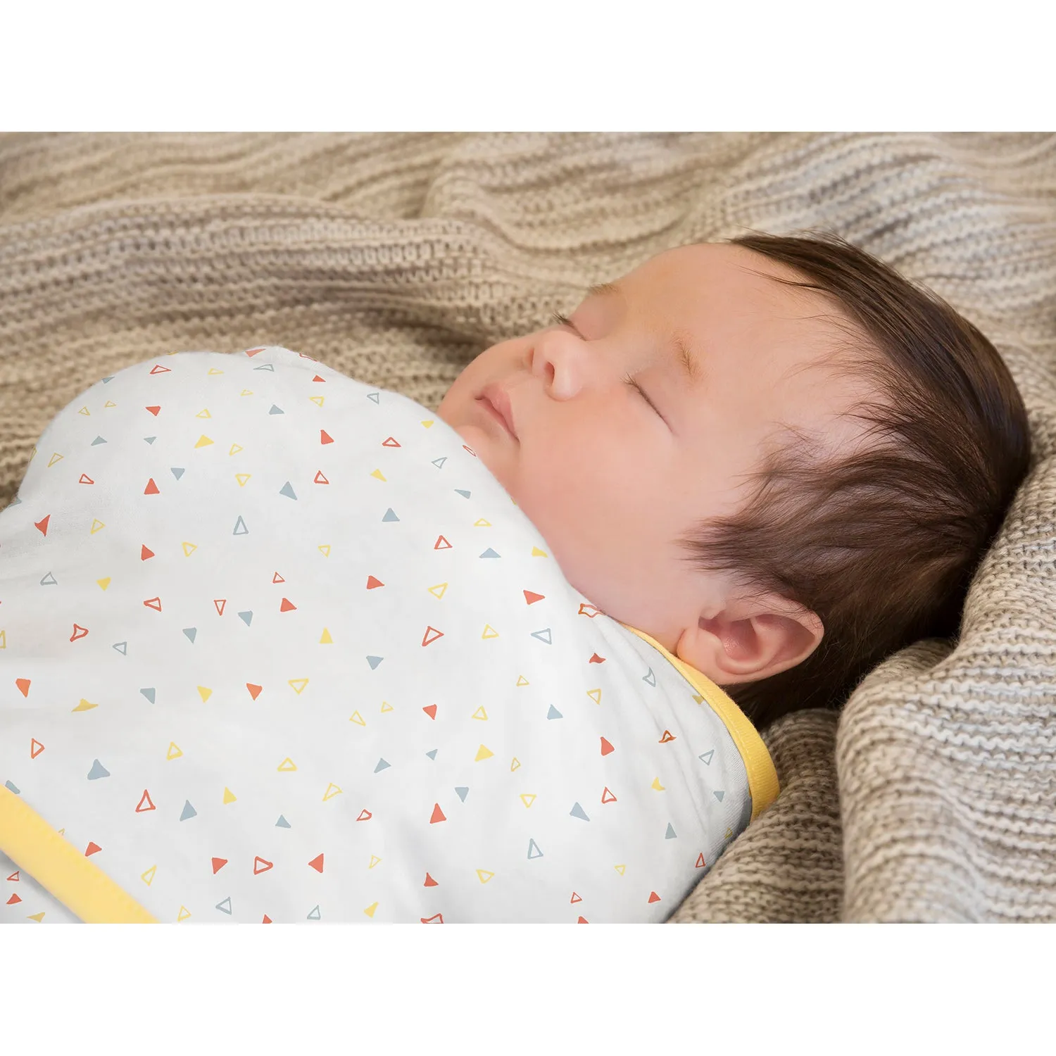 Clevamama Swaddle To Sleep Yellow 0-3M