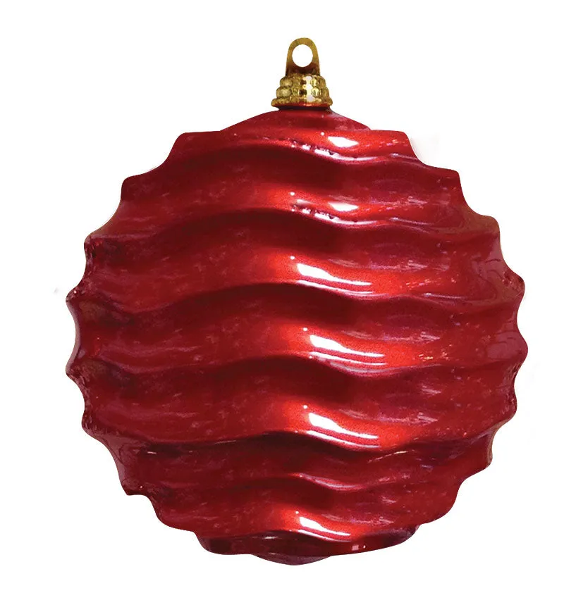 Commercial Wave Ornaments (Set of 4) 3 Sizes