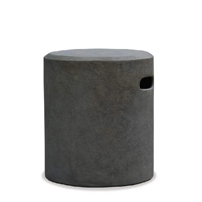 Concrete 400 Round Outdoor Side Table