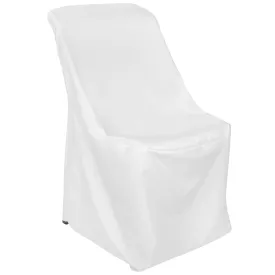 Contemporary LIFETIME folding chair Cover - White