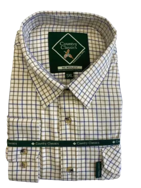 Country Classics Mens Long Sleeve Check Shirt - Newbury