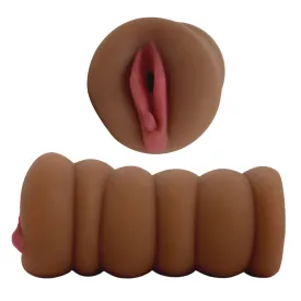 Easy Grip Ribbed Realistic Pussy Stroker