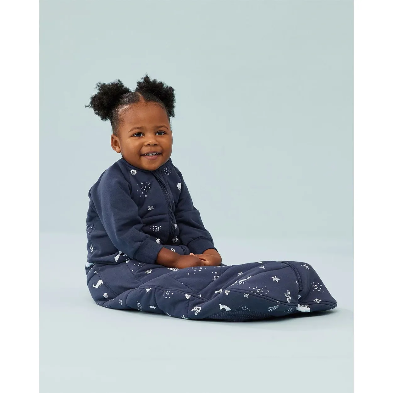 ergoPouch Sleep Suit Bag - 2.5 Tog - Whale