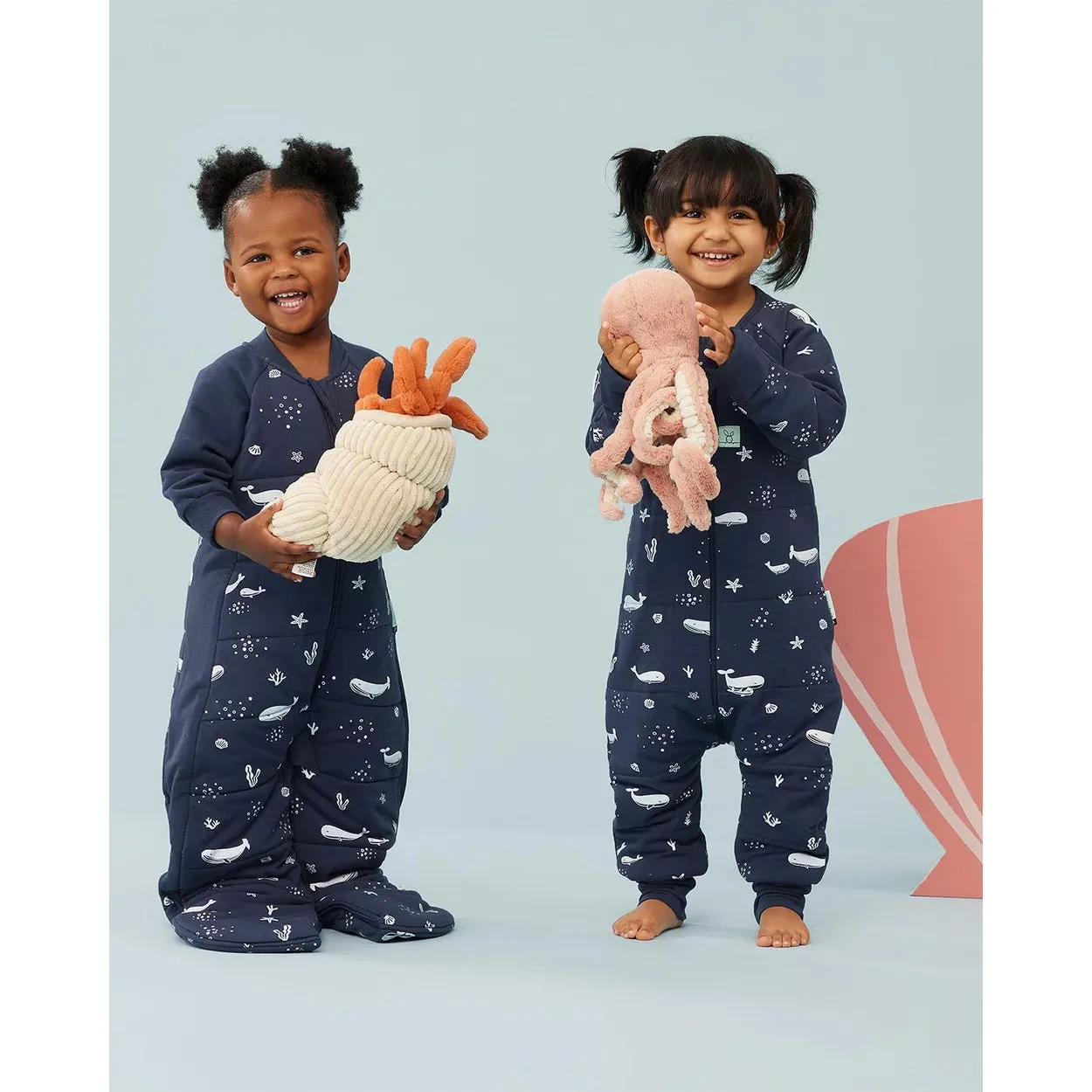 ergoPouch Sleep Suit Bag - 2.5 Tog - Whale