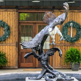 Flying Osprey Statue