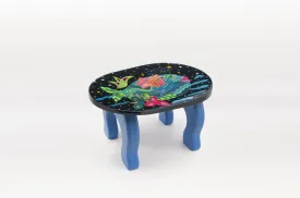 Footstool - Bouble Bubble Fish