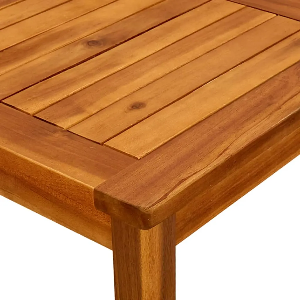 Garden Coffee Table 45x45x36 cm Solid Acacia Wood