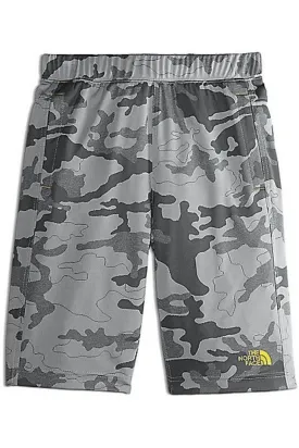 North Face Kids Mak Shorts Camo Grey