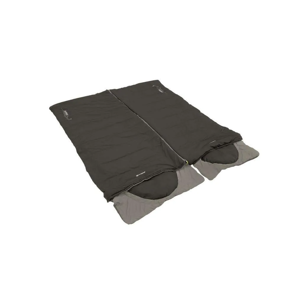 Outwell Contour Sleeping Bag - Right Zip (Midnight Black)