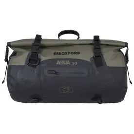 Oxford AQUA T 50 Roll Bag Khaki Black