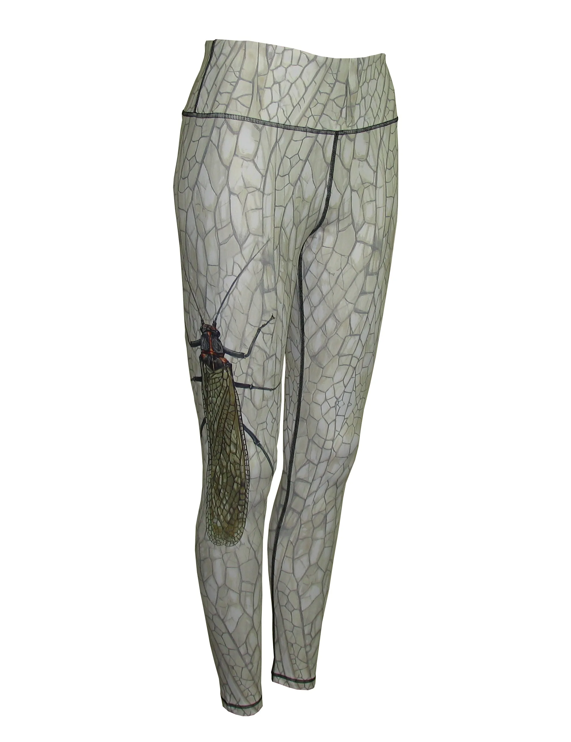 Salmonfly Fish Print Patterned All Sport Leggings