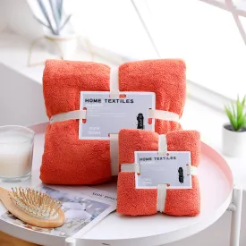 Soft and Absorbent Towel Set for Home and Spa Use, HG0062