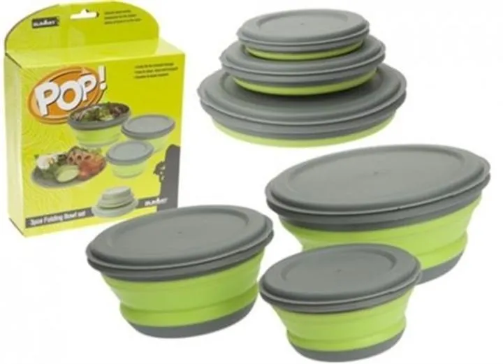 Summit  Pop 3PC Lime Bowl Set