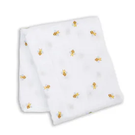 Swaddle Blanket Multipurpose Muslin - Bees