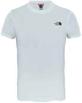 The North Face Kids Simple Dome T Shirt White Black