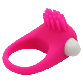 Vibrating Cock Ring With Nubby Ticklers